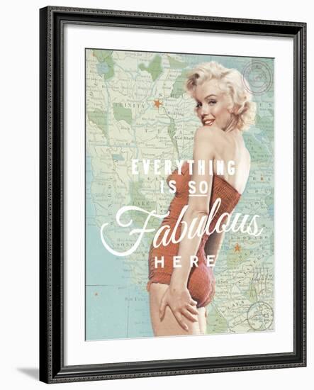 Fabulous Marilyn-The Chelsea Collection-Framed Giclee Print