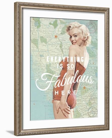 Fabulous Marilyn-The Chelsea Collection-Framed Giclee Print