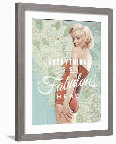 Fabulous Marilyn-The Chelsea Collection-Framed Giclee Print