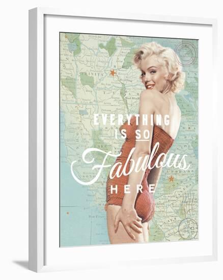 Fabulous Marilyn-The Chelsea Collection-Framed Giclee Print