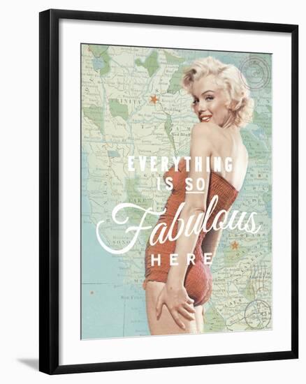 Fabulous Marilyn-The Chelsea Collection-Framed Giclee Print