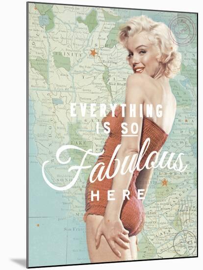 Fabulous Marilyn-The Chelsea Collection-Mounted Giclee Print