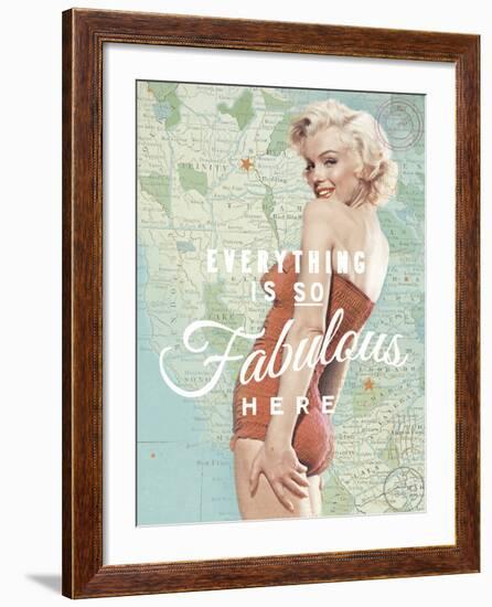 Fabulous Marilyn-The Chelsea Collection-Framed Giclee Print