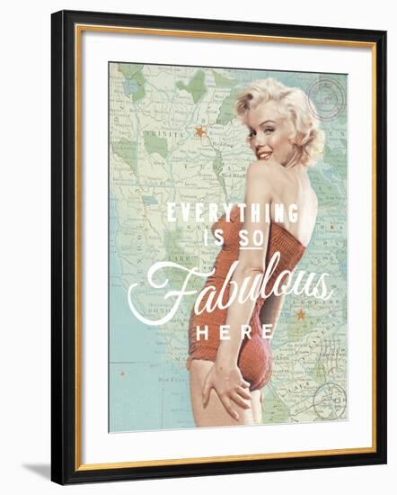 Fabulous Marilyn-The Chelsea Collection-Framed Giclee Print