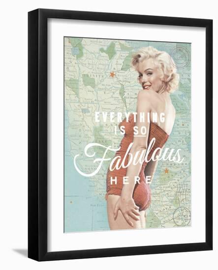 Fabulous Marilyn-The Chelsea Collection-Framed Art Print