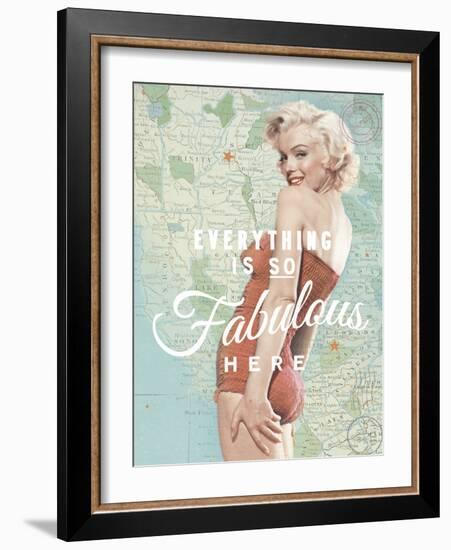 Fabulous Marilyn-The Chelsea Collection-Framed Art Print