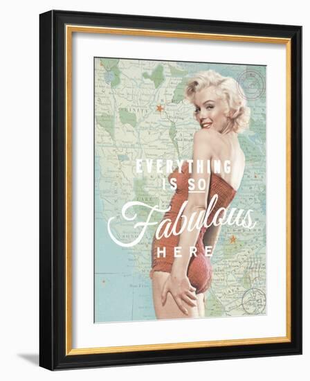 Fabulous Marilyn-The Chelsea Collection-Framed Art Print