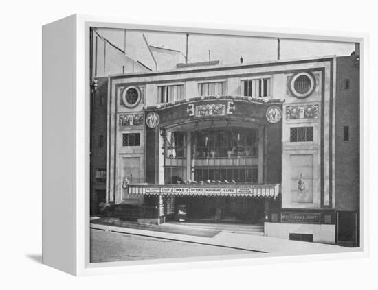 Facade and main entrance of the Regent Theatre, Brighton, Sussex, 1922-null-Framed Premier Image Canvas