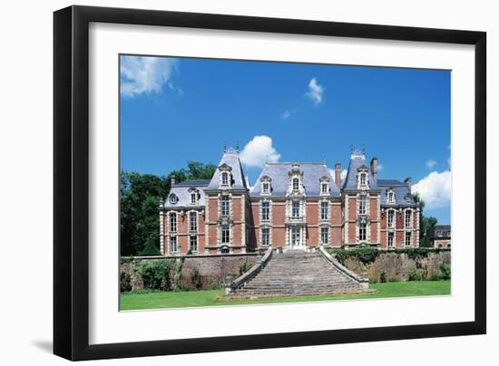 Facade, Chateau De Suzanne-null-Framed Giclee Print