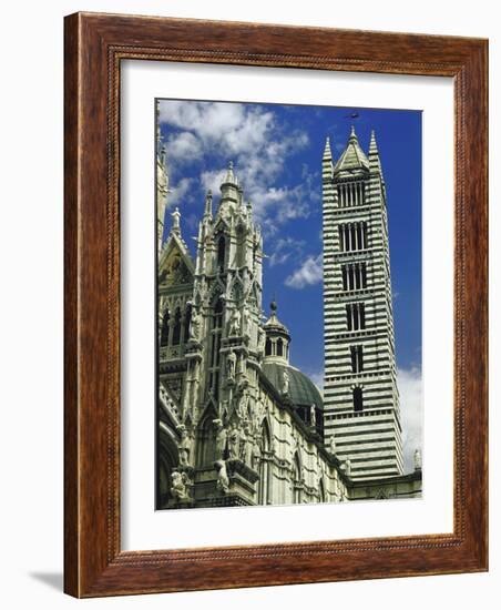 Facade, Dome and Bell Tower of Duomo Santa Maria Del Fiore, Florence-Gjon Mili-Framed Photographic Print