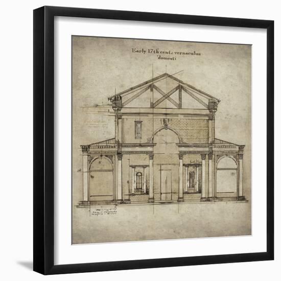 Facade II-Sidney Paul & Co.-Framed Giclee Print