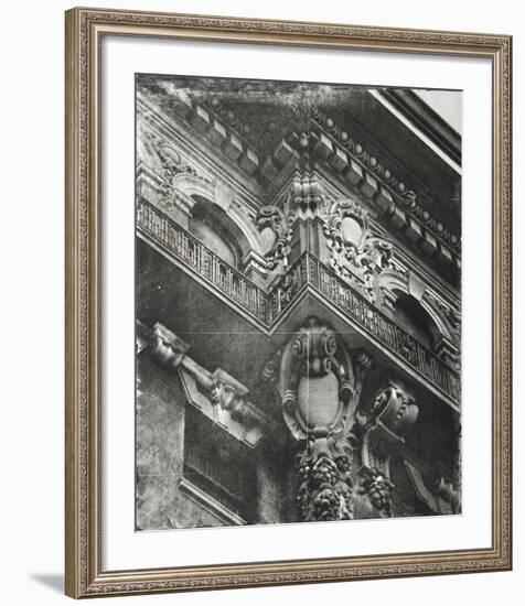 Facade III - Dentils-Esteban Chavez-Framed Collectable Print