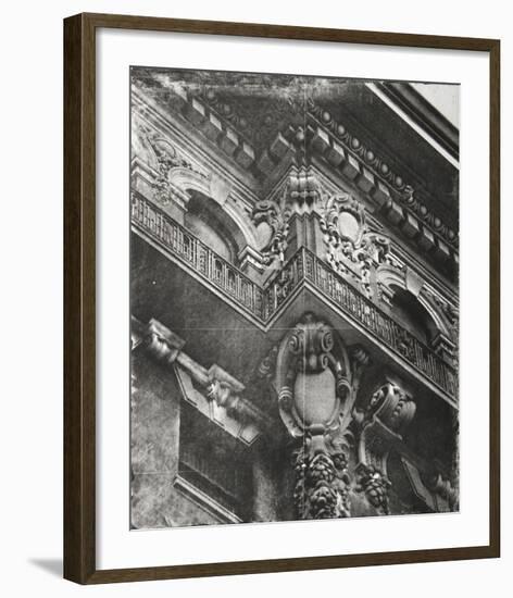 Facade III - Dentils-Esteban Chavez-Framed Collectable Print