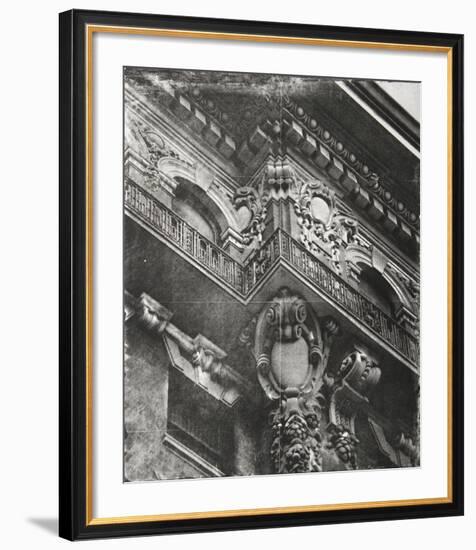 Facade III - Dentils-Esteban Chavez-Framed Collectable Print