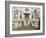 Facade, Inner Courtyard, Vranov Chateau, South Moravia, Czech Republic-Upperhall-Framed Photographic Print