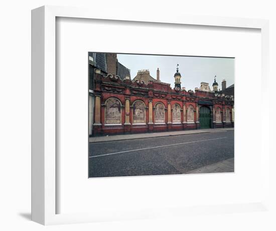 Facade of 19th century dairy-Unknown-Framed Photographic Print