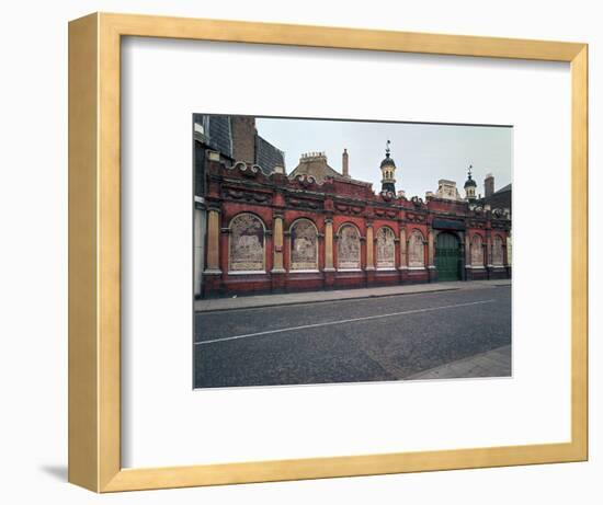 Facade of 19th century dairy-Unknown-Framed Photographic Print