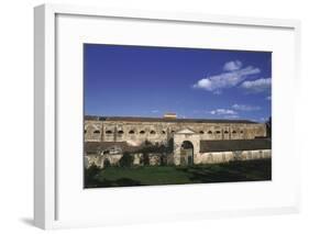 Facade of a Building, Castiadas, Sardinia, Italy-null-Framed Photographic Print