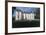 Facade of a Castle, Trois Villes, Pyrenees-Atlantiques, France-null-Framed Giclee Print