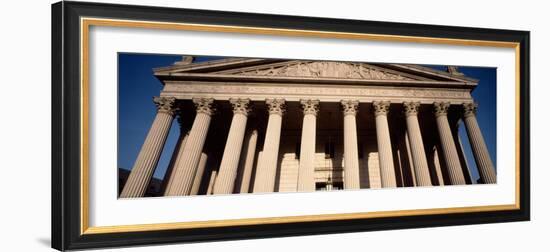 Facade of a Courthouse, New York City, New York State, USA-null-Framed Photographic Print