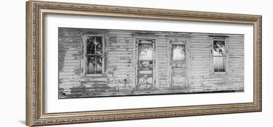 Facade of a Farmhouse, Livingston County, Illinois, USA-null-Framed Photographic Print