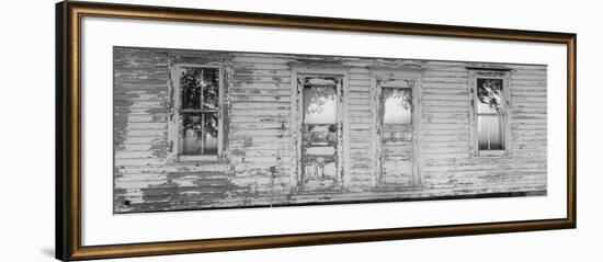 Facade of a Farmhouse, Livingston County, Illinois, USA-null-Framed Photographic Print