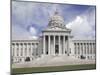 Facade of a Government Building, Missouri State Capitol Building, Jefferson City, Missouri, USA-null-Mounted Photographic Print