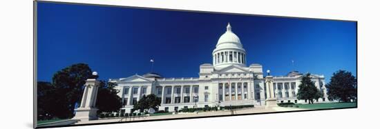 Facade of a government building, State Capitol Building, Little Rock, Arkansas, USA-null-Mounted Photographic Print