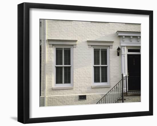 Facade of a House-null-Framed Photographic Print