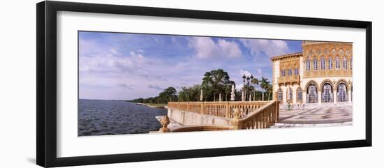 Facade of a Museum, Ringling Museum of Art, Ca D'Zan, Sarasota, Florida, USA-null-Framed Photographic Print