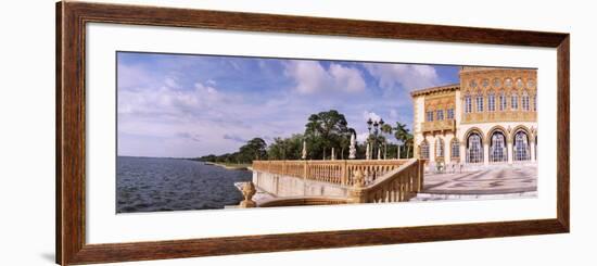 Facade of a Museum, Ringling Museum of Art, Ca D'Zan, Sarasota, Florida, USA-null-Framed Photographic Print