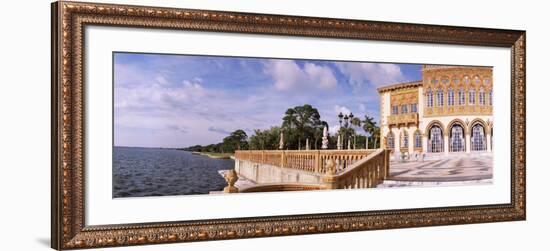 Facade of a Museum, Ringling Museum of Art, Ca D'Zan, Sarasota, Florida, USA-null-Framed Photographic Print