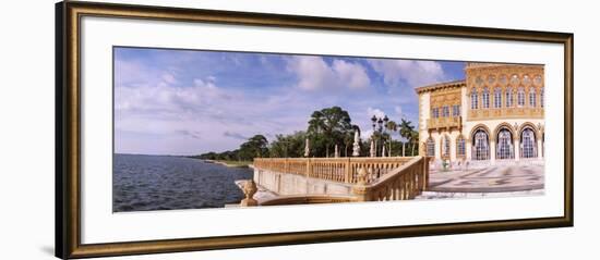 Facade of a Museum, Ringling Museum of Art, Ca D'Zan, Sarasota, Florida, USA-null-Framed Photographic Print