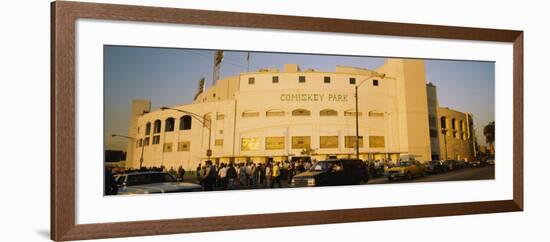 Facade of a Stadium, U.S. Cellular Field, Chicago, Cook County, Illinois, USA-null-Framed Photographic Print