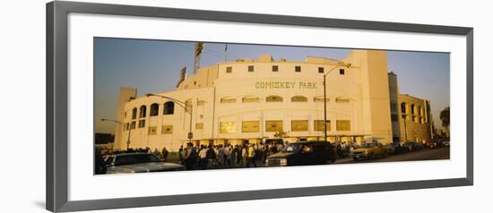 Facade of a Stadium, U.S. Cellular Field, Chicago, Cook County, Illinois, USA-null-Framed Photographic Print