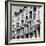 Facade of Building with Iron Balcony Detail-John Gay-Framed Giclee Print