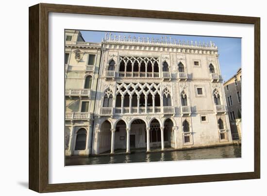 Facade of Ca D'oro Palace-Teodora_D-Framed Photographic Print