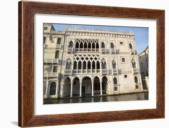 Facade of Ca D'oro Palace-Teodora_D-Framed Photographic Print