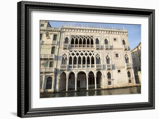 Facade of Ca D'oro Palace-Teodora_D-Framed Photographic Print