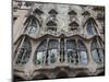 Facade of Casa Batllo by Gaudi, UNESCO World Heritage Site, Passeig de Gracia, Barcelona, Spain-Nico Tondini-Mounted Photographic Print