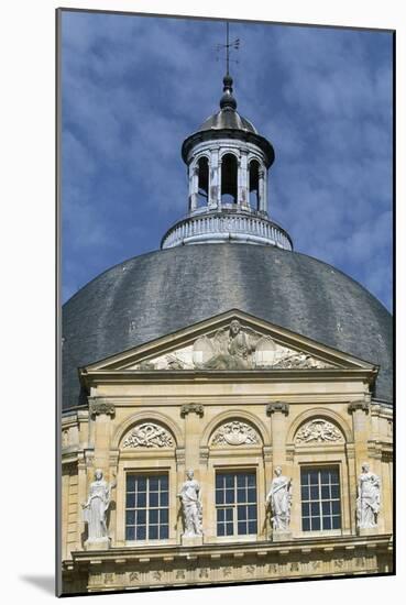 Facade of Chateau of Vaux-Le-Vicomte, 1656-1661-Louis Le Vau-Mounted Giclee Print