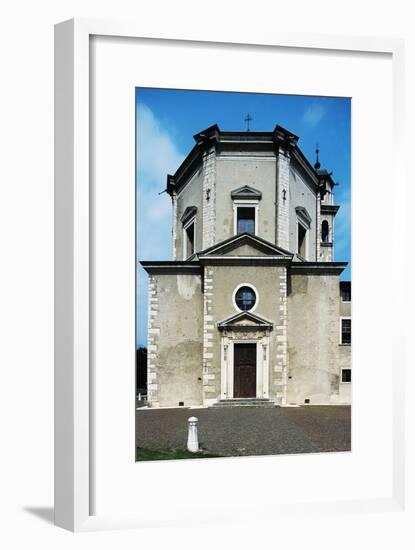 Facade of Church of Inviolata, Riva Del Garda, Trentino-Alto Adige, Italy-null-Framed Giclee Print