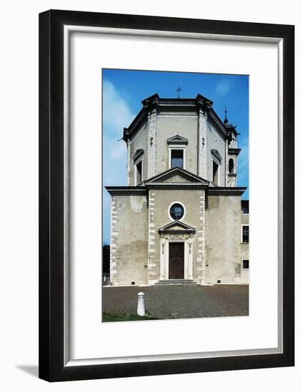 Facade of Church of Inviolata, Riva Del Garda, Trentino-Alto Adige, Italy-null-Framed Giclee Print