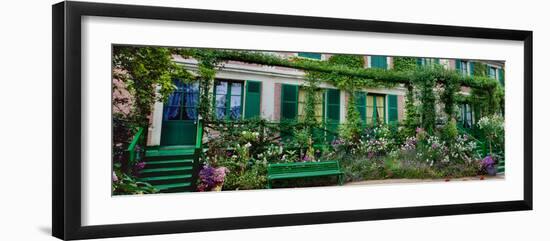 Facade of Claude Monet's House, Giverny, France-null-Framed Photographic Print