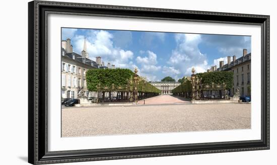 Facade of government placae, Nancy, Meurthe-et-Moselle, Lorraine, France-null-Framed Photographic Print