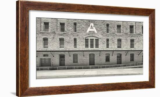 Facade of Pillsbury Building, Mill District, Upper Midwest, Minneapolis, Hennepin County, Minnes...-Panoramic Images-Framed Photographic Print