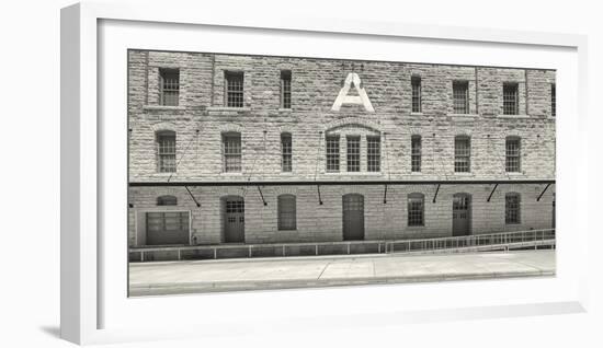 Facade of Pillsbury Building, Mill District, Upper Midwest, Minneapolis, Hennepin County, Minnes...-Panoramic Images-Framed Photographic Print