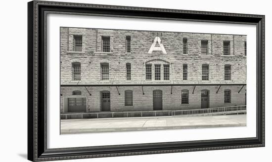 Facade of Pillsbury Building, Mill District, Upper Midwest, Minneapolis, Hennepin County, Minnes...-Panoramic Images-Framed Photographic Print