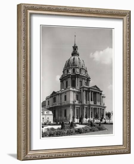 Facade of the Church of St. Louis, Dome Des Invalides, 1679-1706-Jules Hardouin Mansart-Framed Giclee Print