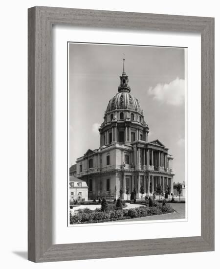 Facade of the Church of St. Louis, Dome Des Invalides, 1679-1706-Jules Hardouin Mansart-Framed Giclee Print